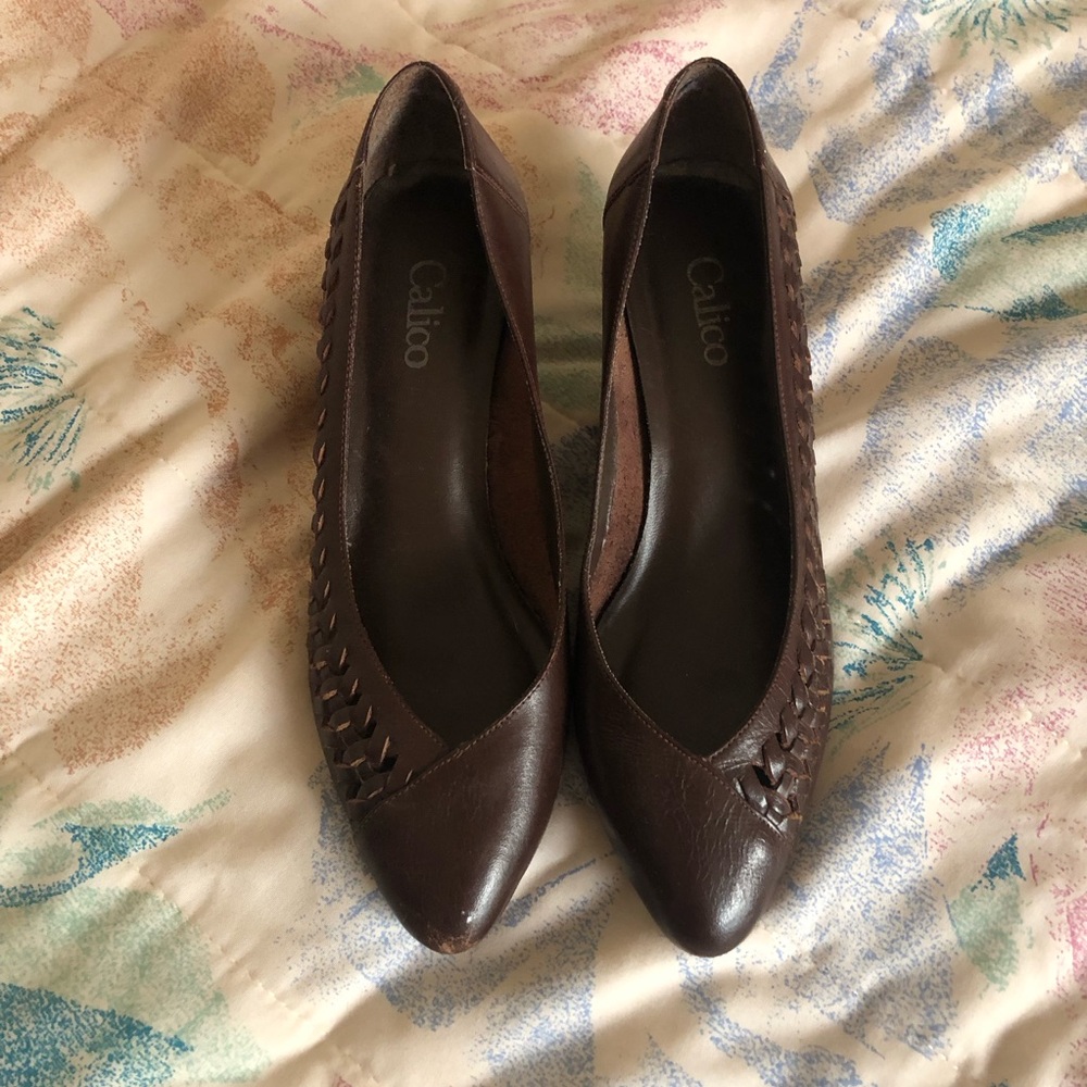 Vintage Brown Heels